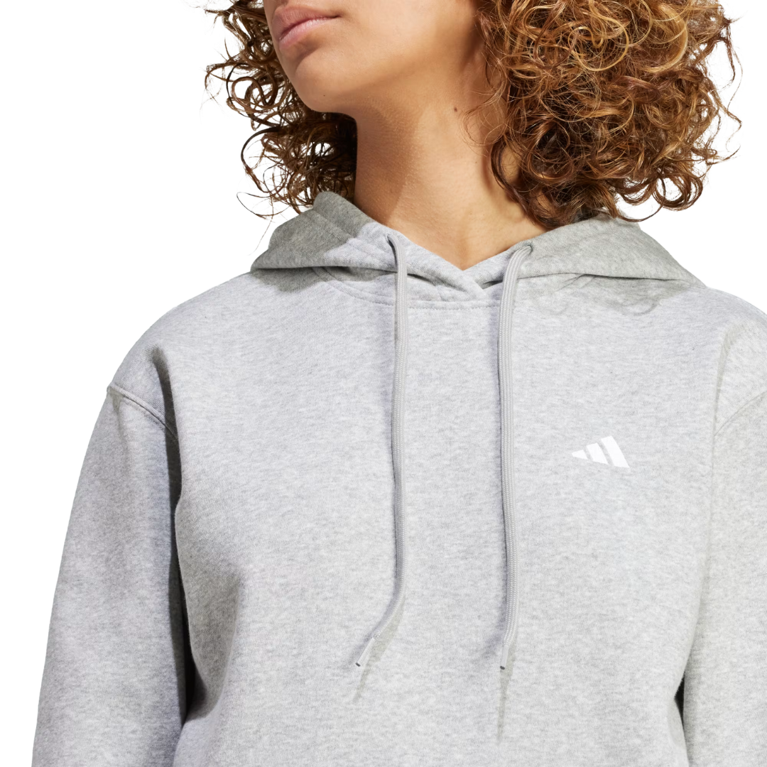 Adidas Women's Essentials Small Logo Feel Cozy Hoodie IW8181