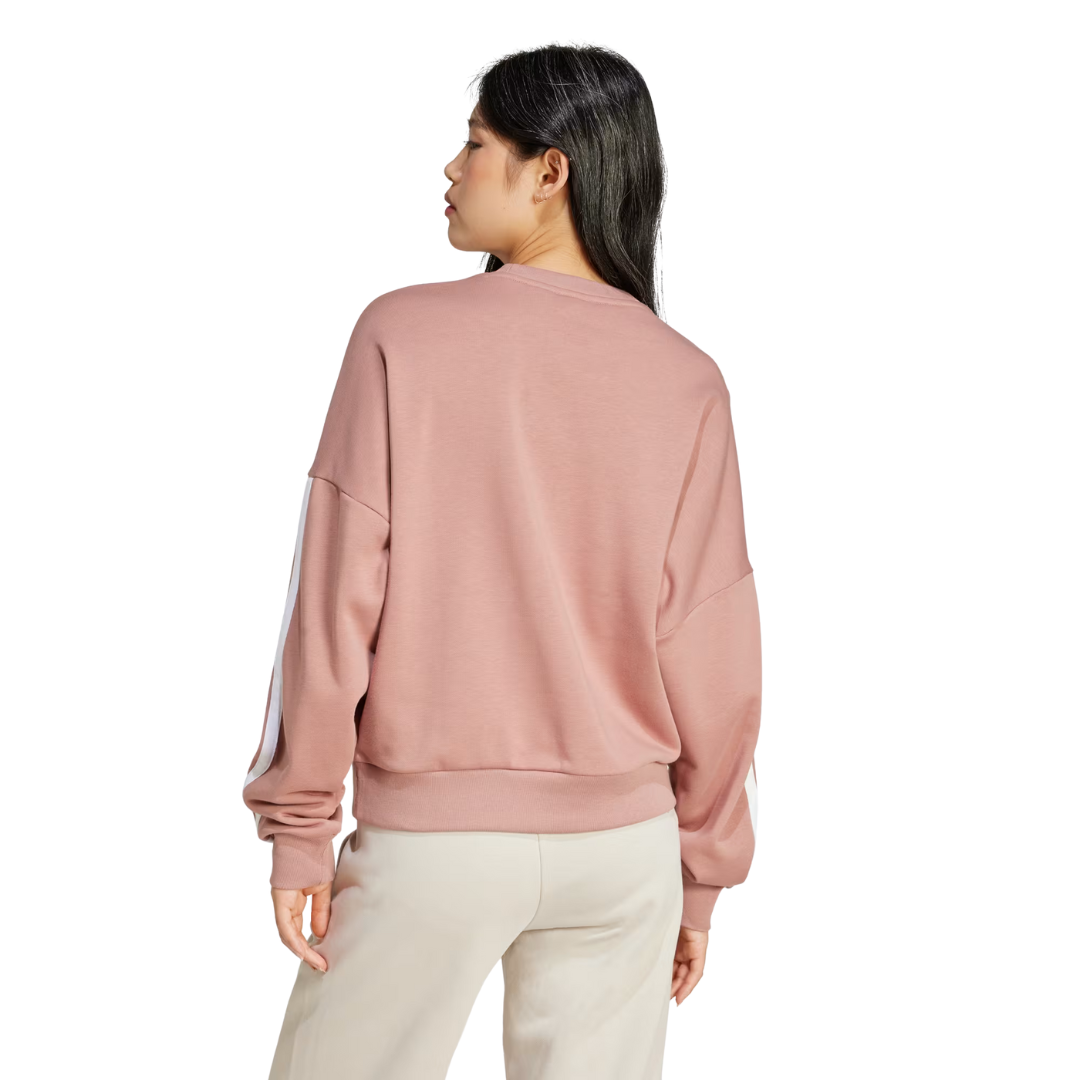 Adidas Women's Essentials French Terry 3-Strip Sweatshirt JD5288