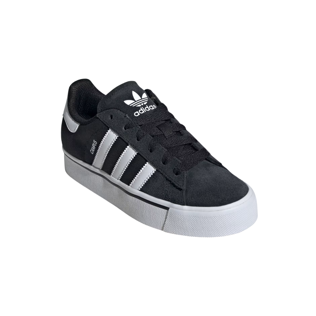 Adidas Kids’ Campus Vulc Shoes Black – IH8038