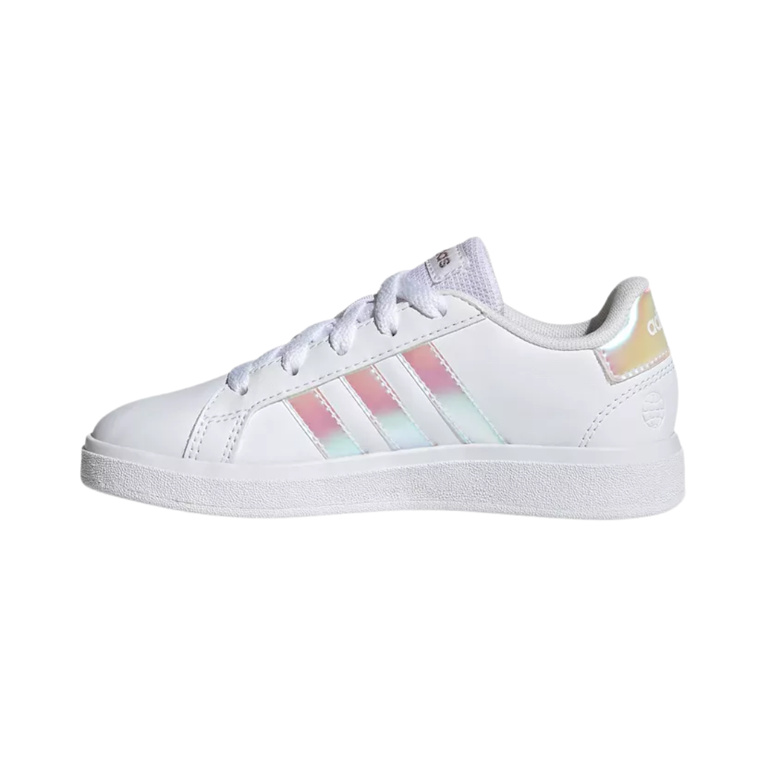 Adidas Kids’ Grand Court 2.0 Shoes – White (GY2326)
