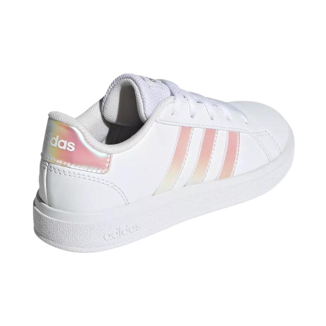 Adidas Kids’ Grand Court 2.0 Shoes – White (GY2326)