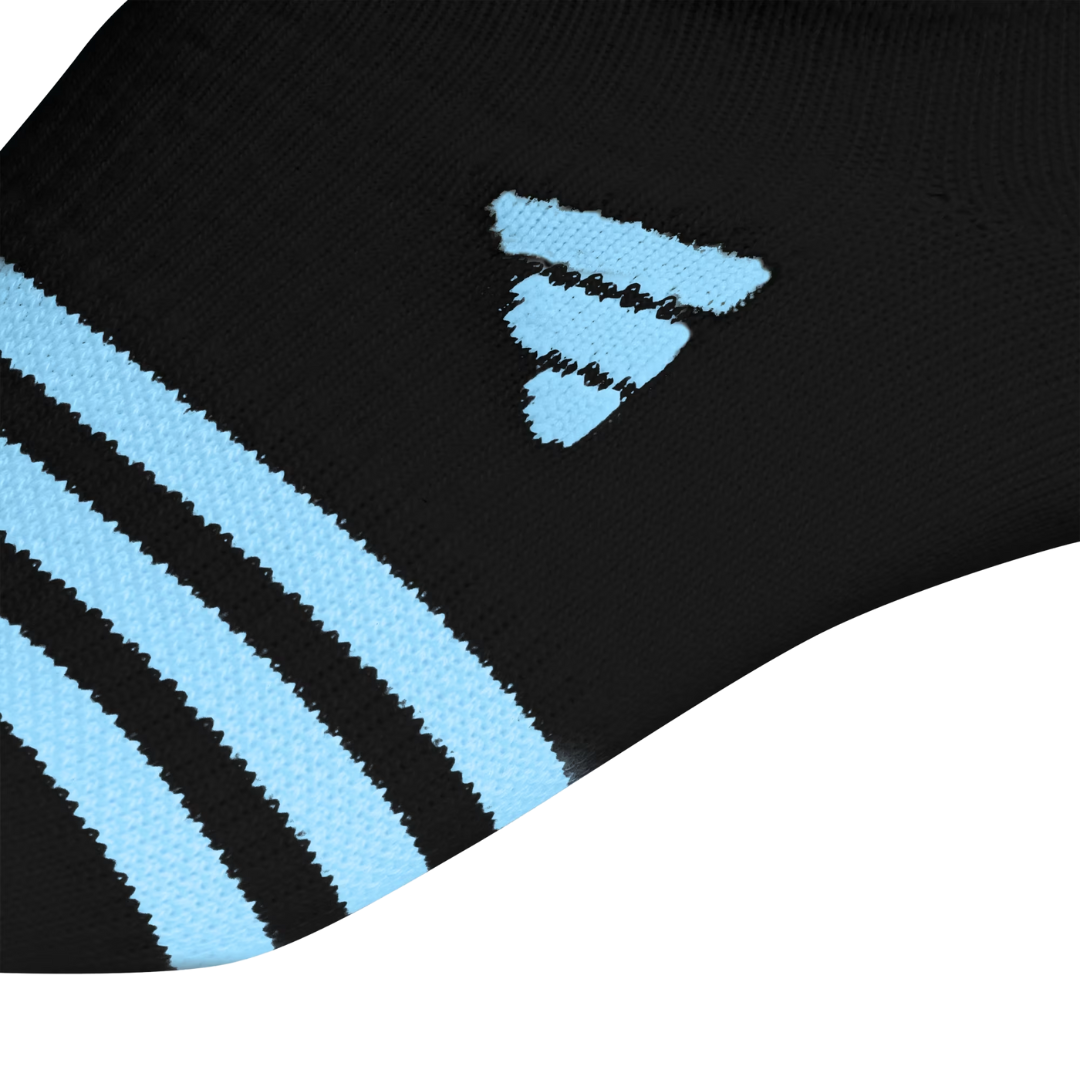Adidas Kids’ Superlite 3.0 No Show Socks – 6-Pack Black/White IR0950