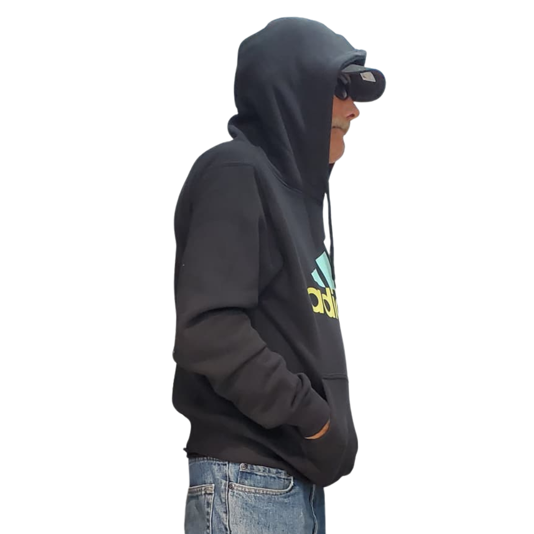 Adidas Men's 2 Tone Badge of Sport Hoodie JW4823