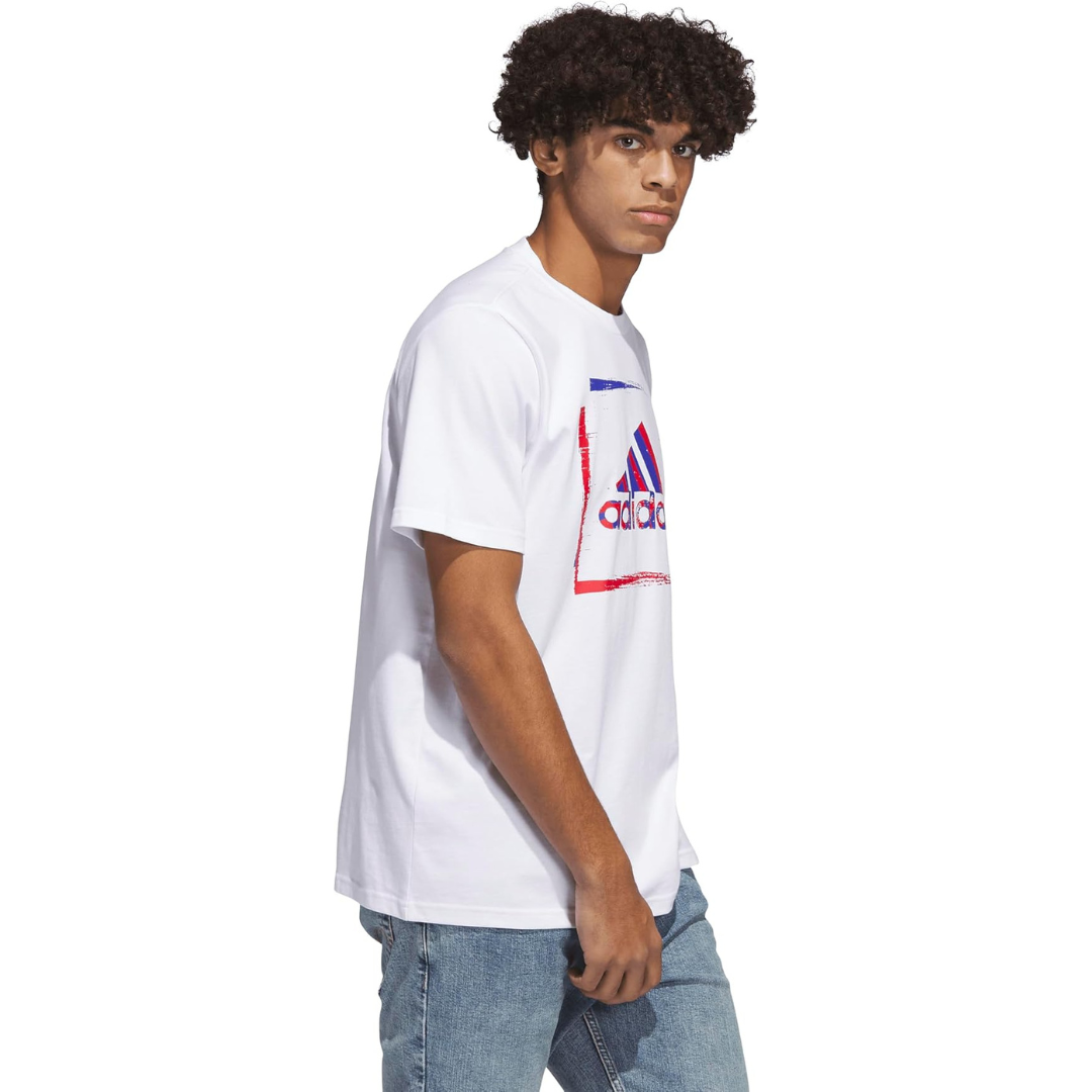 Adidas Men's Badge of Sport Brush Tee | JZ0788