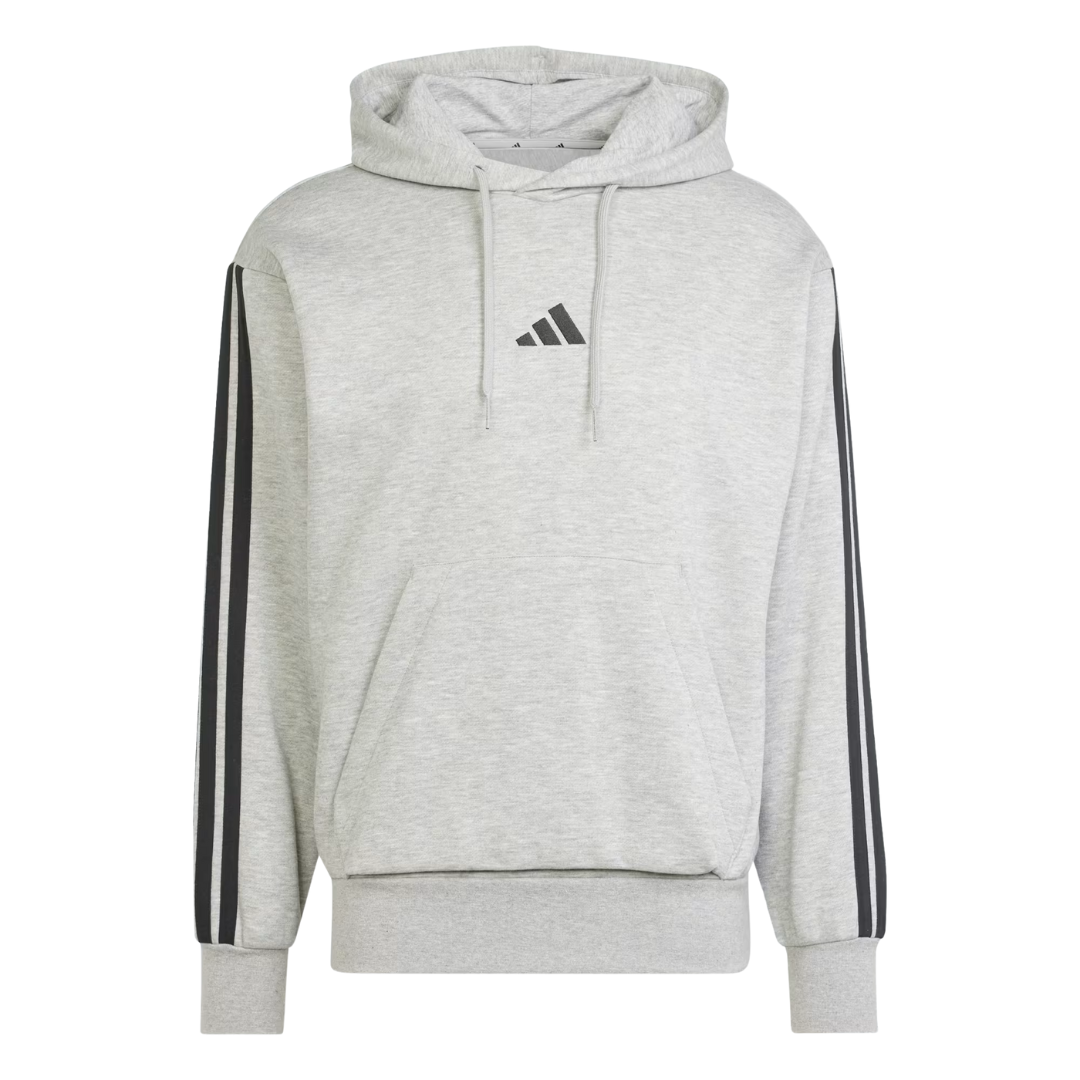 Adidas Men’s Essentials 3-Stripes Fleece Hoodie – JE6302