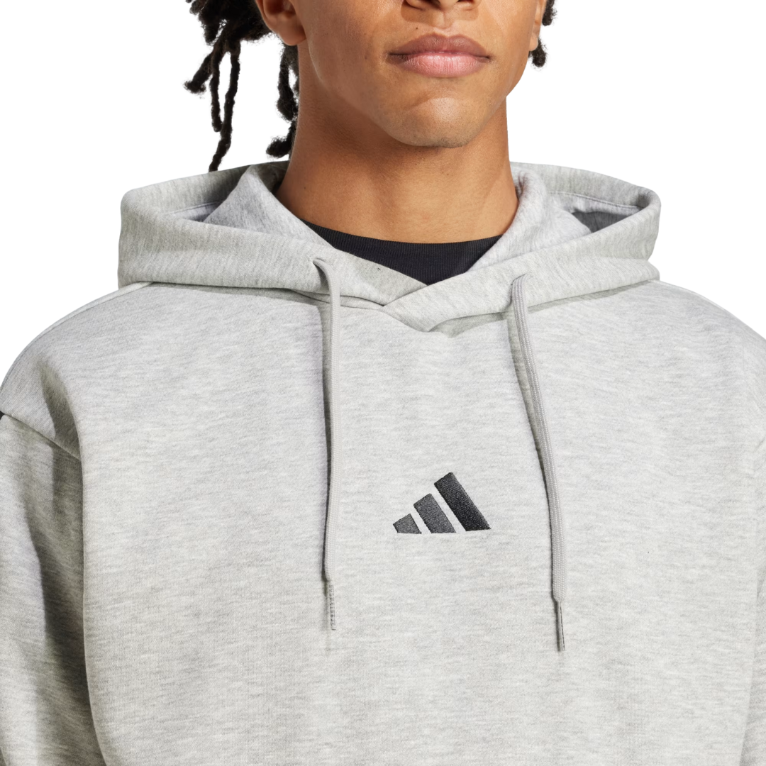 Adidas Men’s Essentials 3-Stripes Fleece Hoodie – JE6302