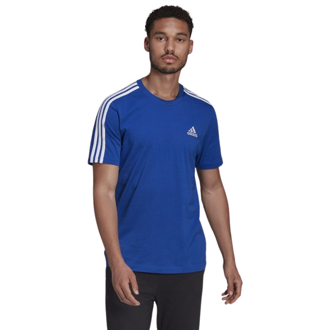 Adidas Men’s Essentials 3-Stripes T-Shirt – HE4410