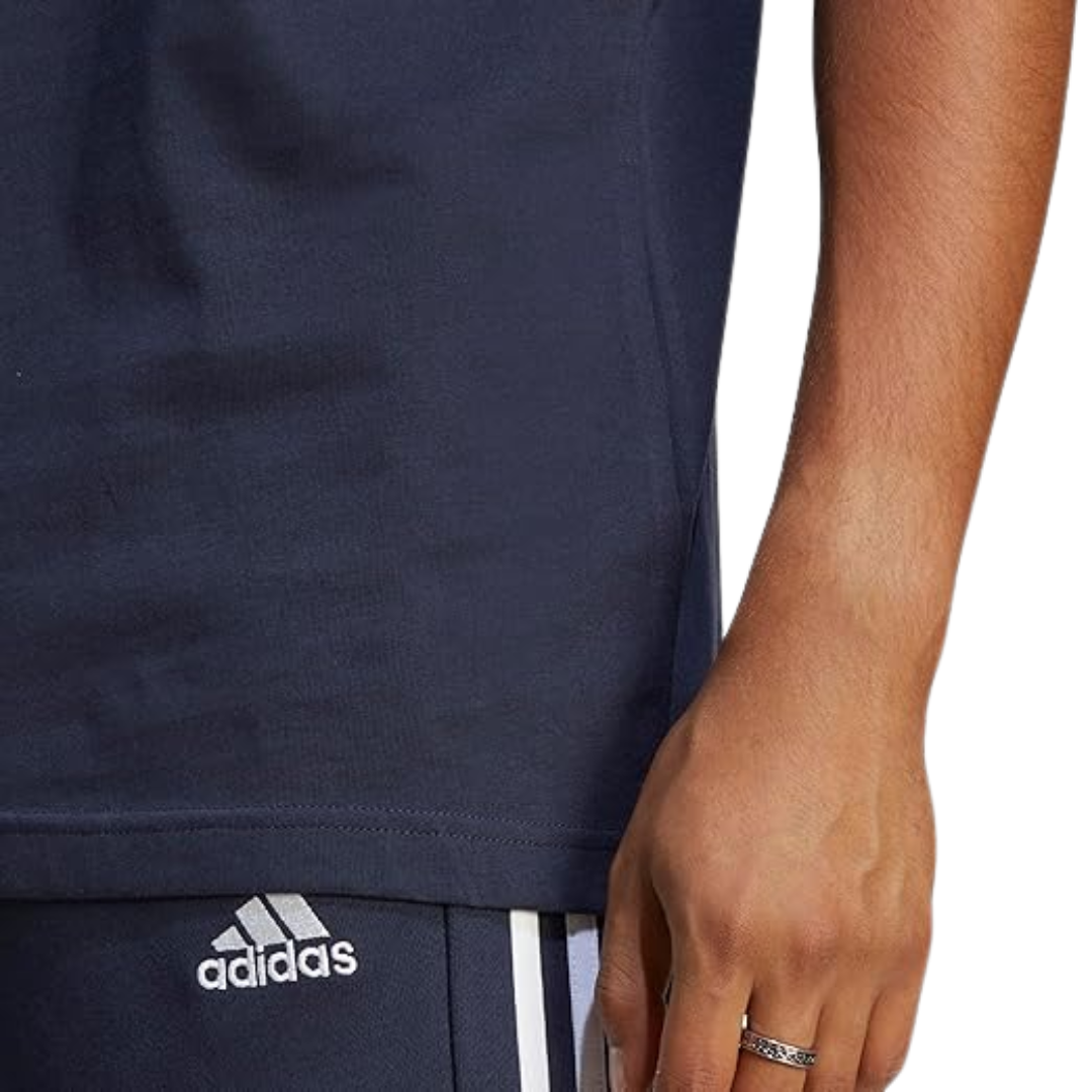 Adidas Men’s Essentials Single Jersey 3-Stripes T-Shirt – IC9335