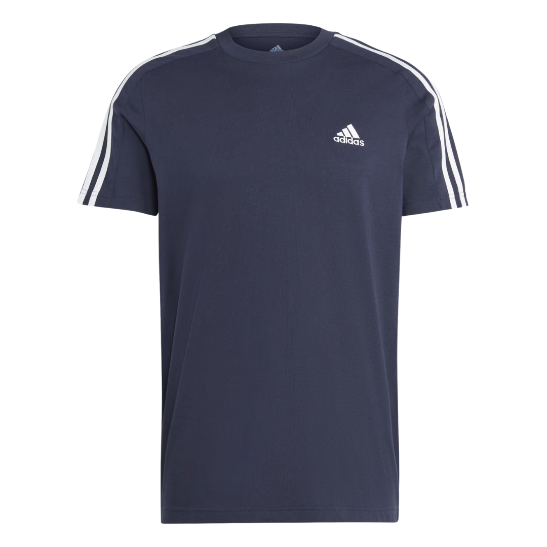 Adidas Men’s Essentials Single Jersey 3-Stripes T-Shirt – IC9335