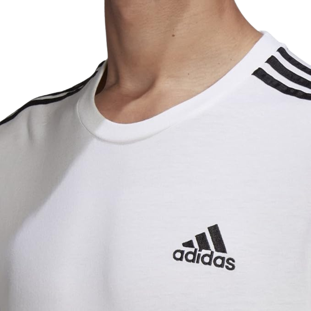 Adidas Men's Essentials 3-Stripes Tee | GL3733