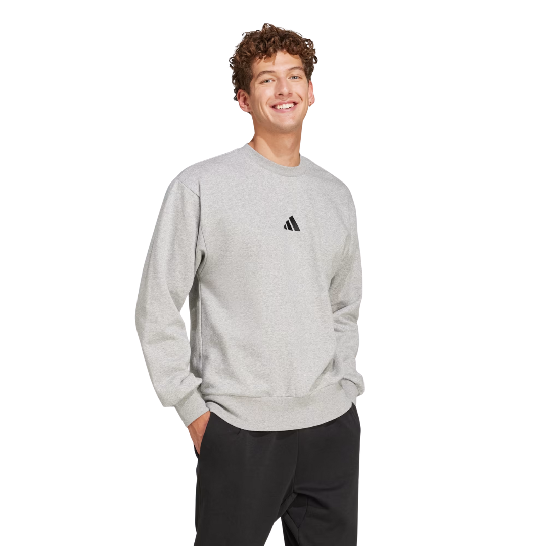 Adidas Men’s Essentials Feelcozy Fleece Sweatshirt – JE3790