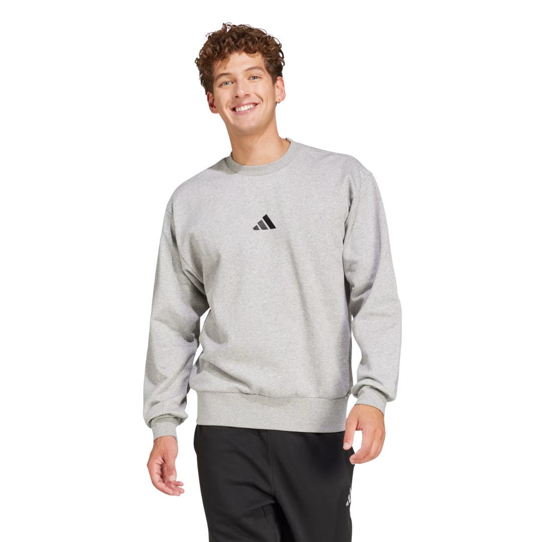 Adidas Men’s Essentials Feelcozy Fleece Sweatshirt – JE3790
