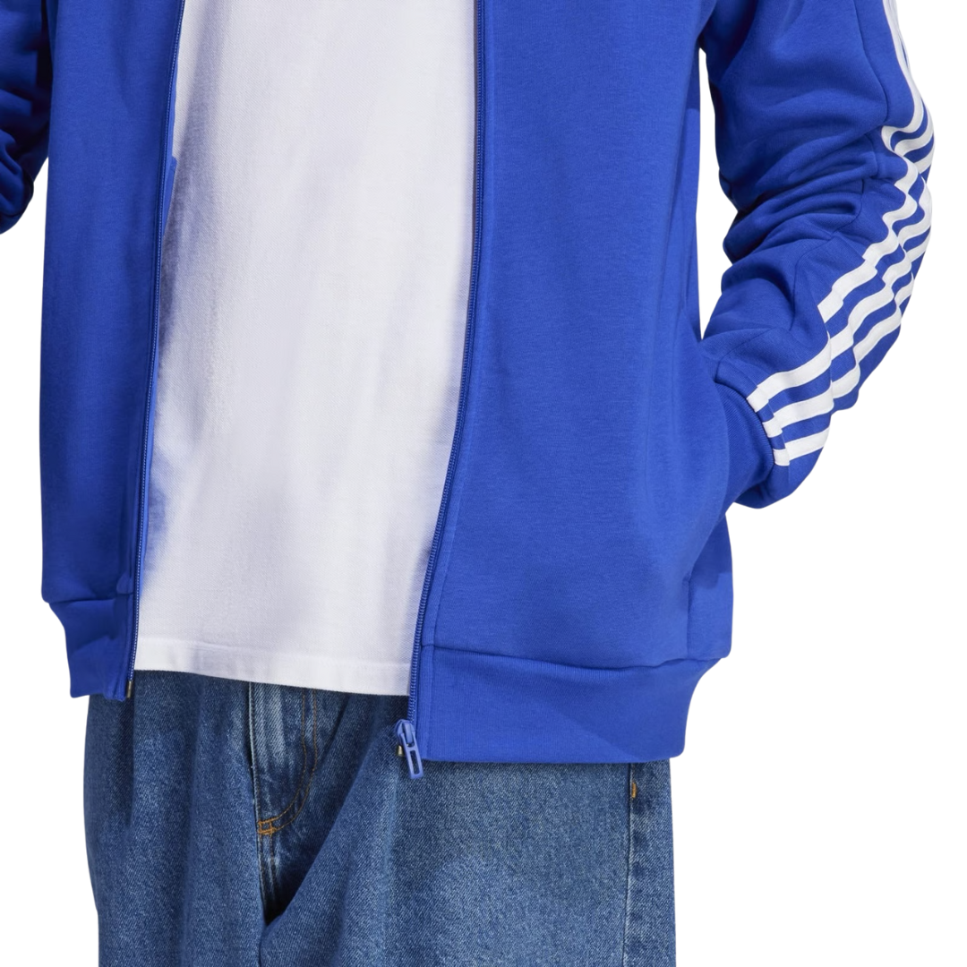 Adidas Men’s Essentials Fleece 3-Stripes Full-Zip Hoodie – IJ6491