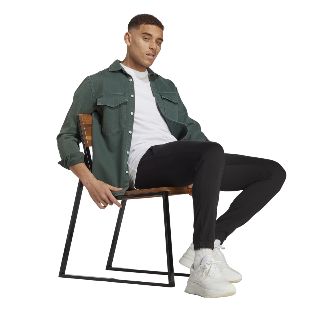 Adidas Men’s Essentials Single Jersey Tapered Badge of Sport Pants – IC9400