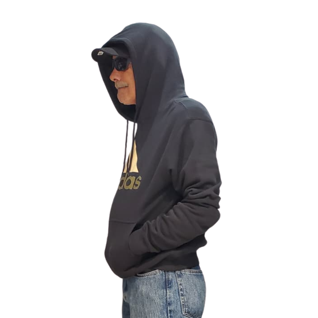 Adidas Men's Fleece 2-Tone Badge of Sport Hoodie – JW4821
