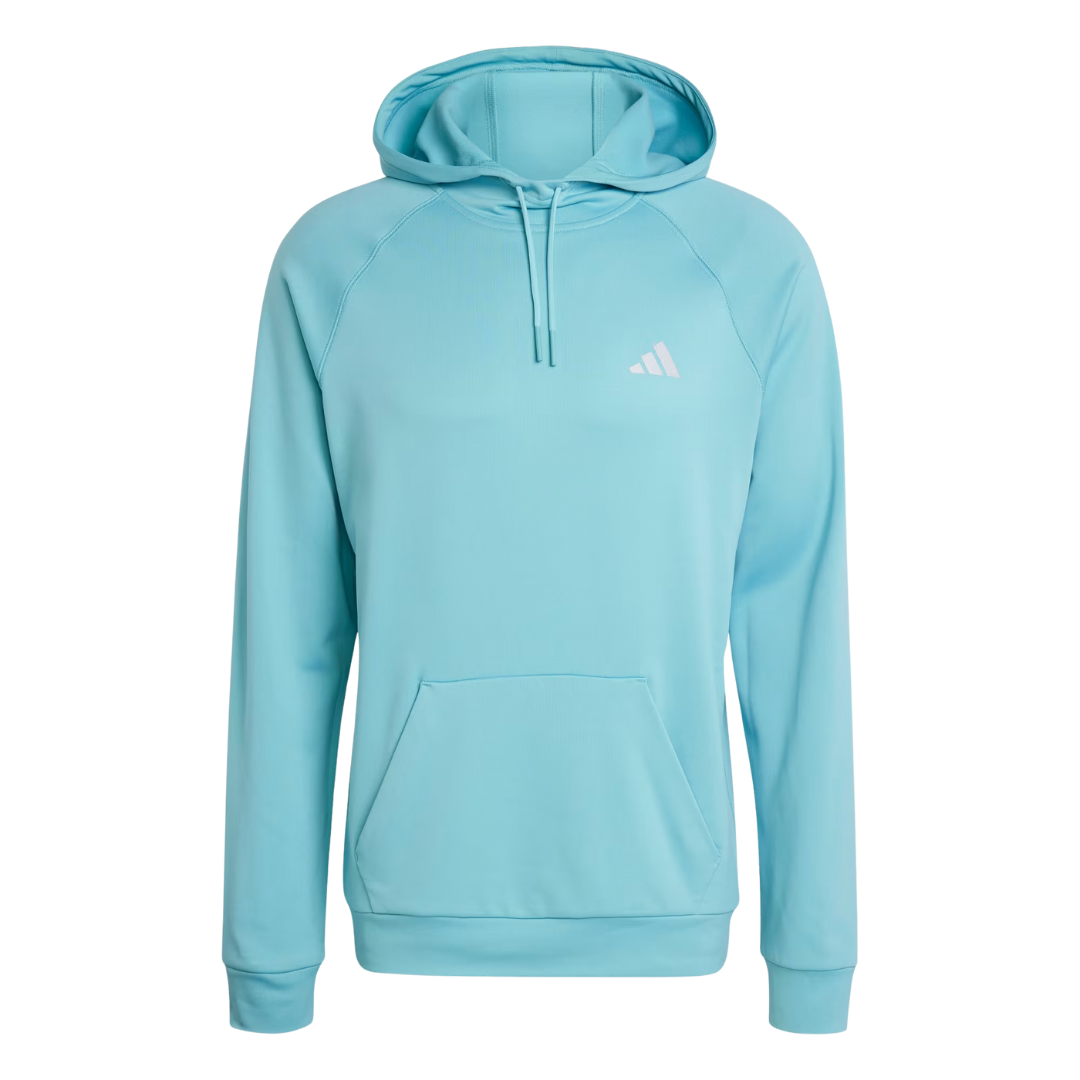 Adidas Men's Game and Go Training Small Logo 3-Stripes Hoodie – IX9030
