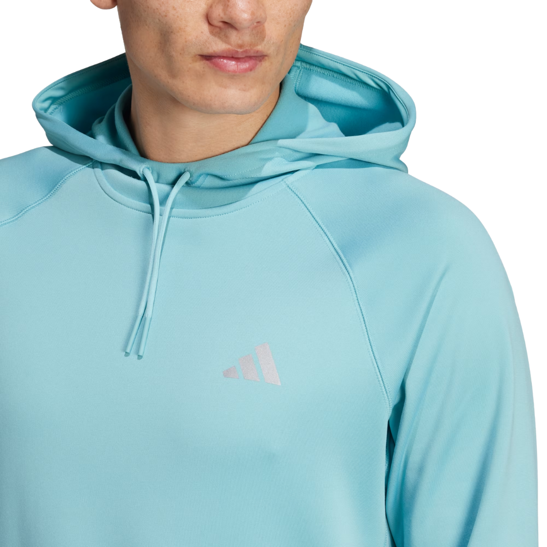 Adidas Men's Game and Go Training Small Logo 3-Stripes Hoodie – IX9030
