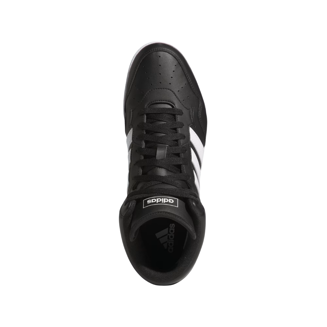 Adidas Men's Hoops 4.0 Mid Shoes – Black/White (JQ9994)
