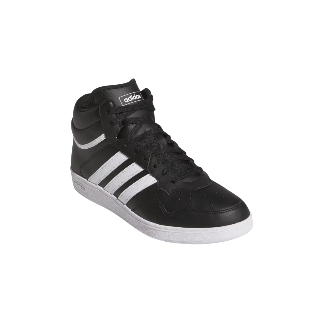 Adidas Men's Hoops 4.0 Mid Shoes – Black/White (JQ9994)