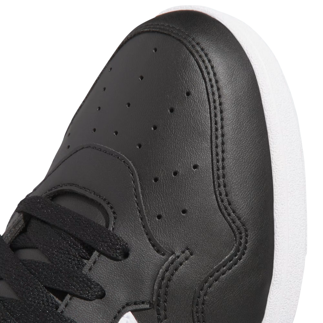 Adidas Men's Hoops 4.0 Mid Shoes – Black/White (JQ9994)