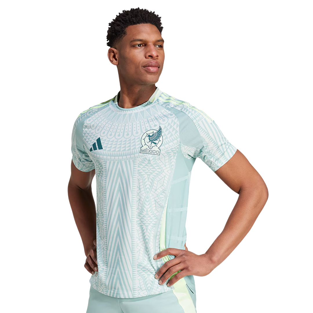 Adidas Men’s Mexico 2024 Away Jersey – Linen Green (IP63384)