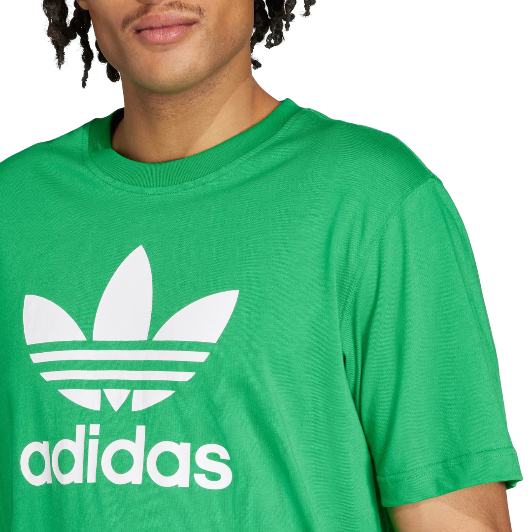 Adidas Men's Originals Adicolor Trefoil Tee – Green IR8012