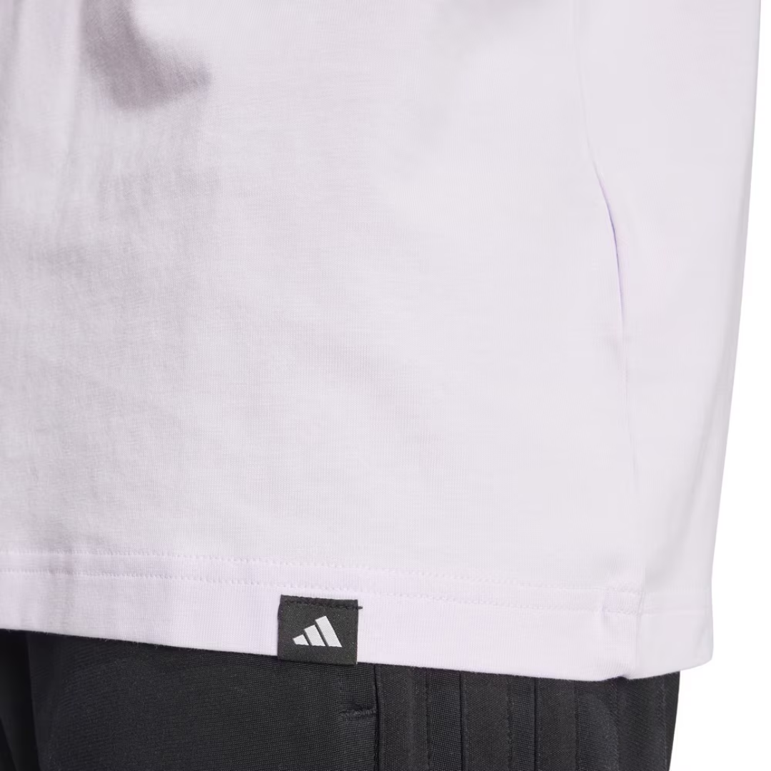 Adidas Men’s Short Sleeve Pastel Graphic T-Shirt – Ice Lavender JJ4012