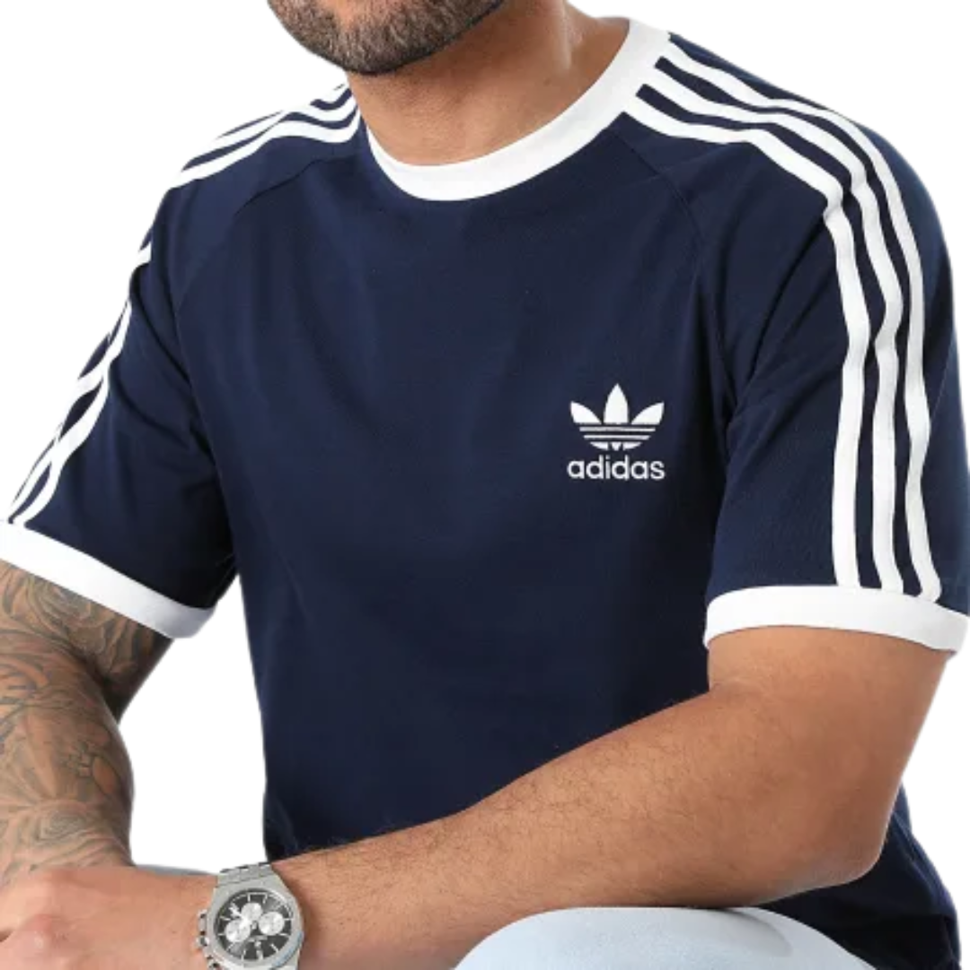 Adidas Originals Men’s Adicolor Classics 3-Stripes Tee – Navy IA4850