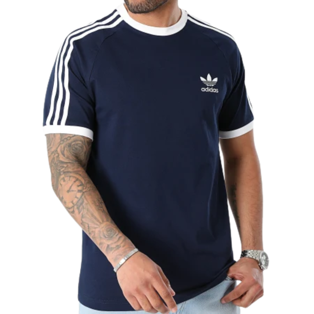Adidas Originals Men’s Adicolor Classics 3-Stripes Tee – Navy IA4850