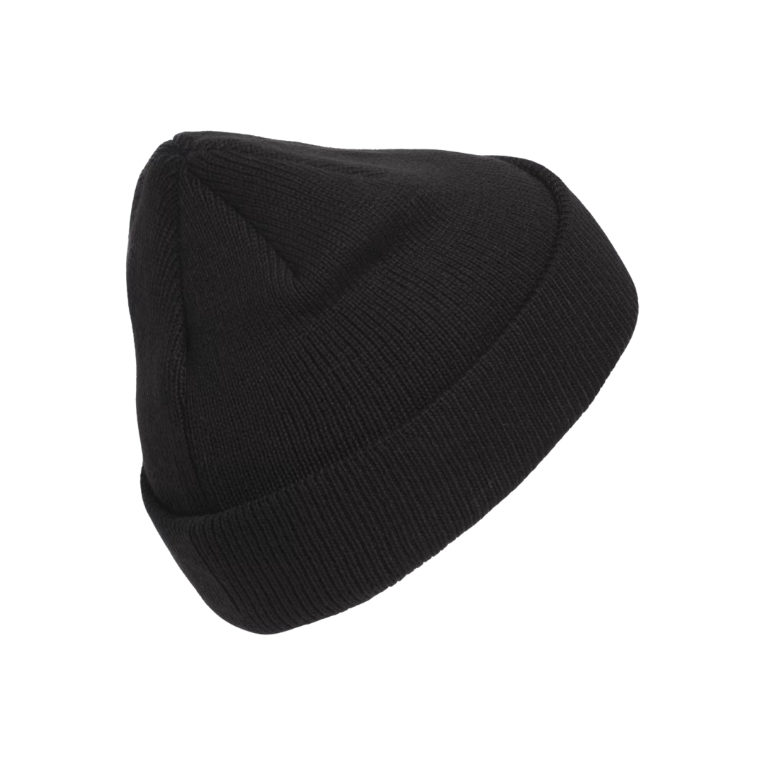 Adidas Originals Men's Trefoil Beanie – Black IQ5527
