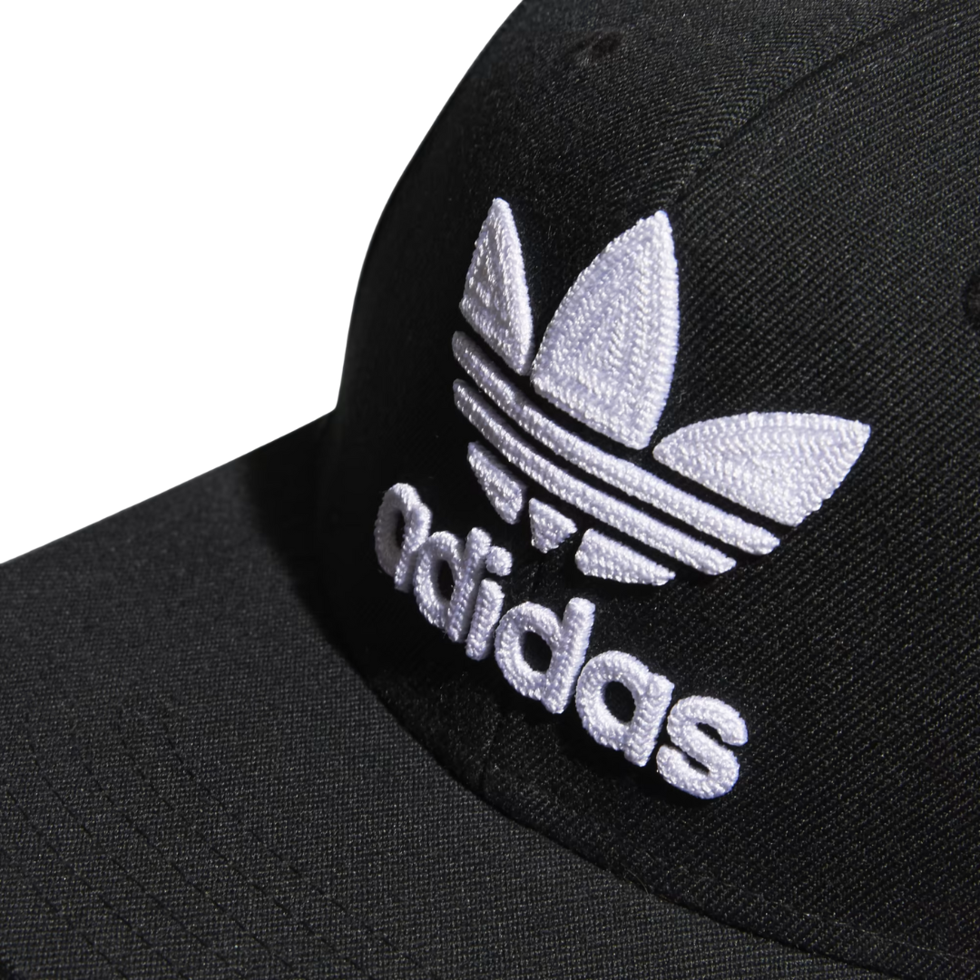 Adidas Originals Trefoil Chain Snap-Back Men's Cap Black / White S48638