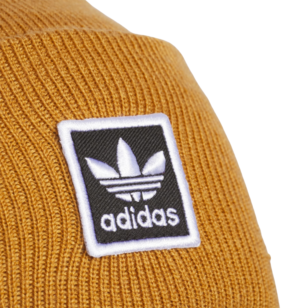 Adidas Originals Unisex Oversize Cuff Beanie – Medium Brown IQ5551