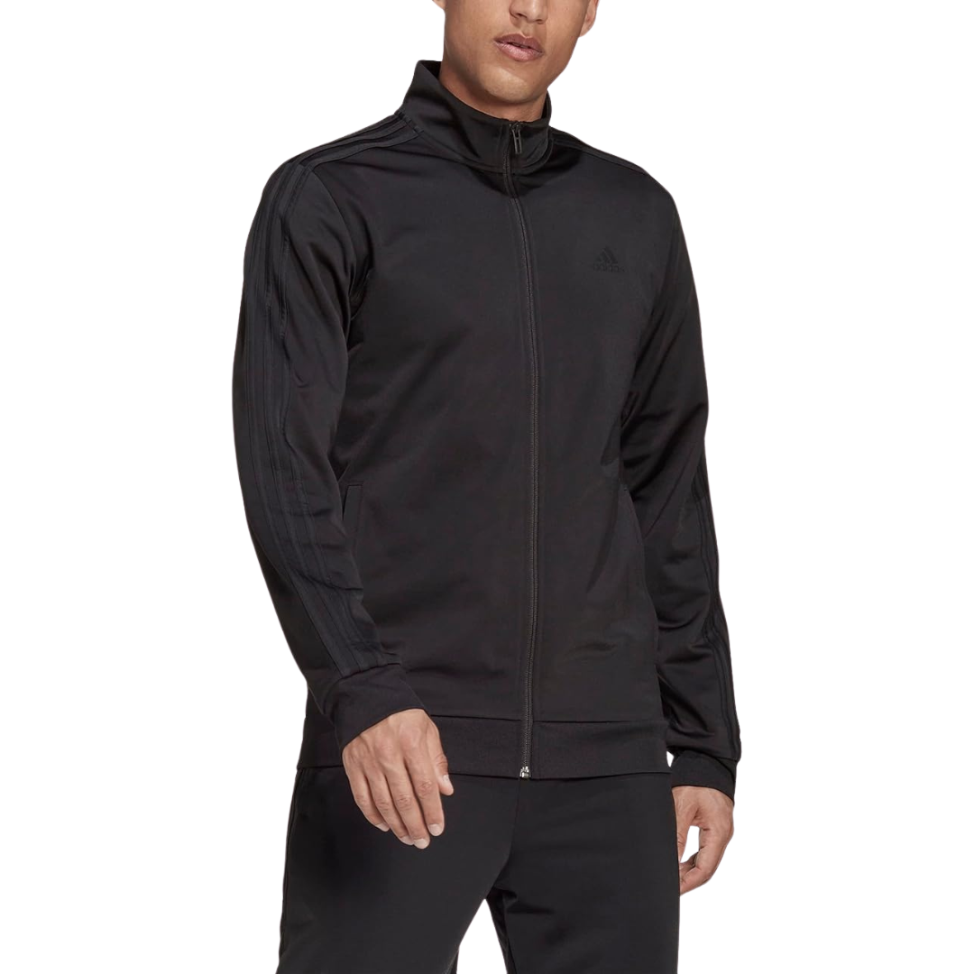 Adidas Men's Essentials Warm-Up 3-Stripes Track Jacket H46101