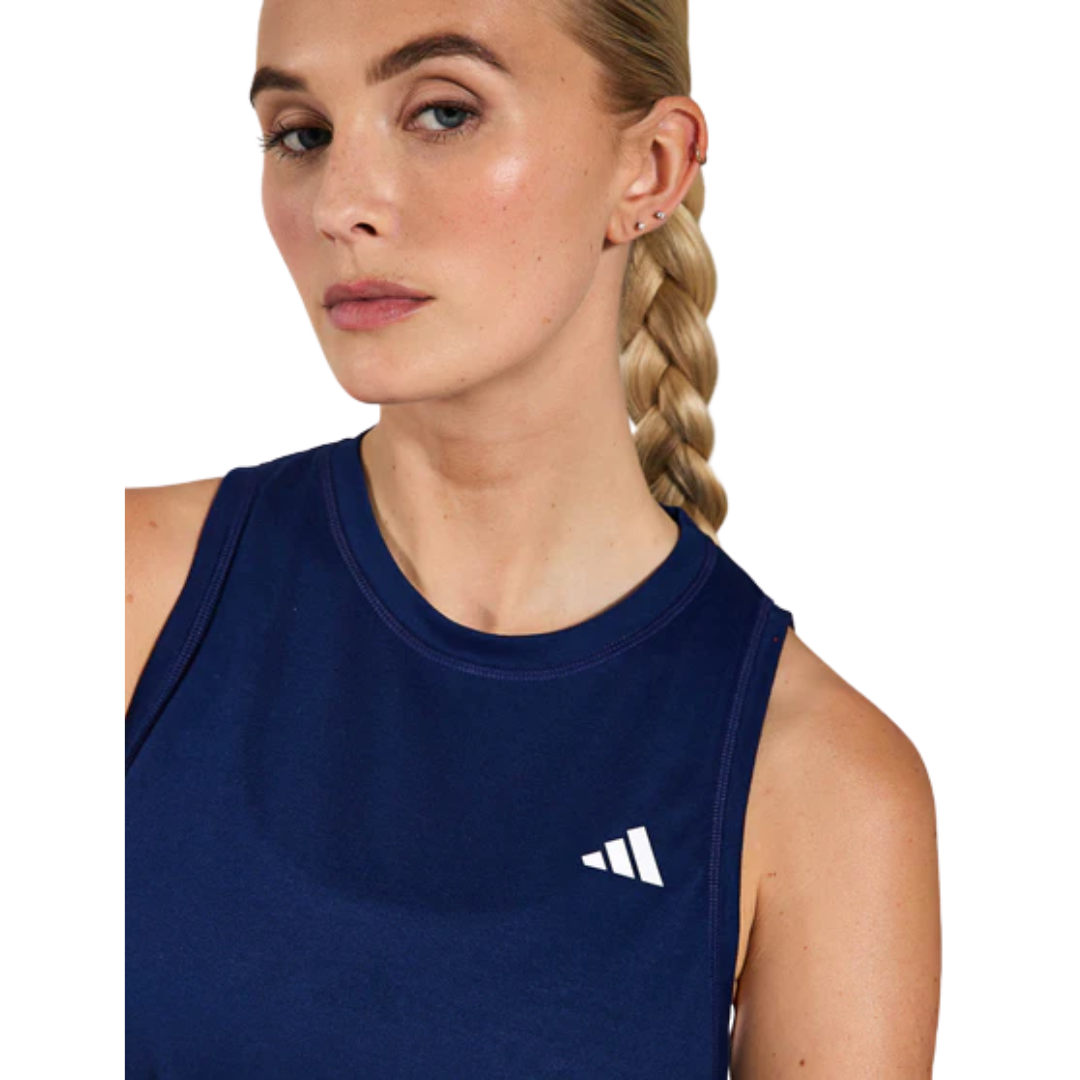 Adidas Train Essentials Boxy Workout Tank Top – Dark Blue JF1027
