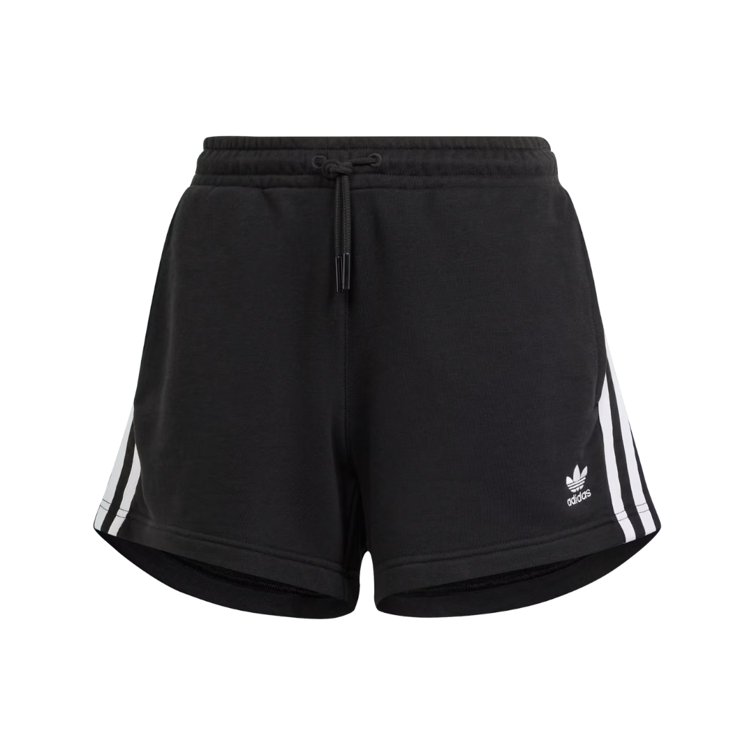 Adidas Women’s 3-Stripes French Terry Shorts – Black IU2517