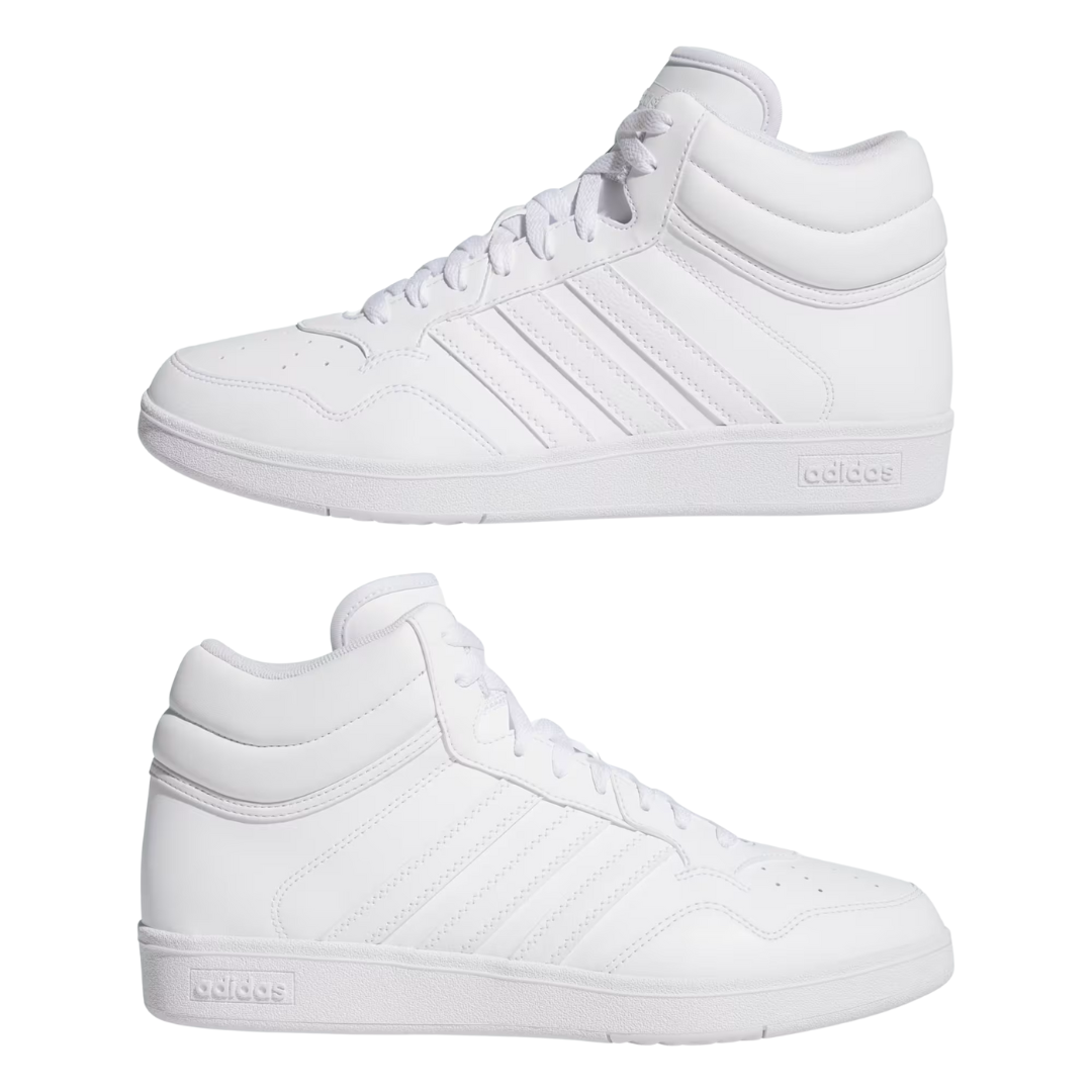 Adidas Men & Women’s Hoops 4.0 Mid Shoes White JQ9996