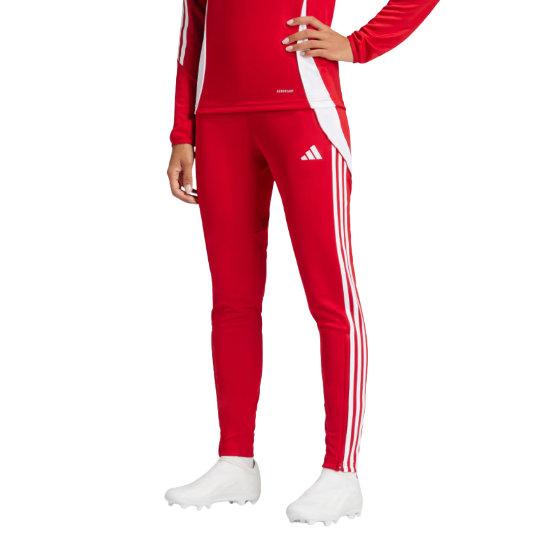 Adidas Women’s Tiro 24 Training Pants – Team Power Red 2/White IV7255