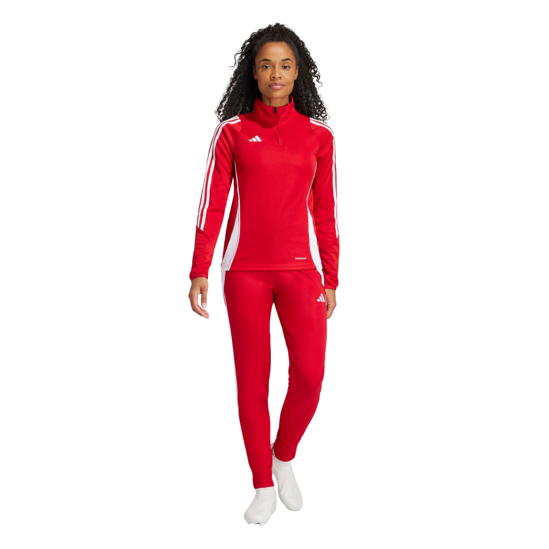 Adidas Women’s Tiro 24 Training Pants – Team Power Red 2/White IV7255
