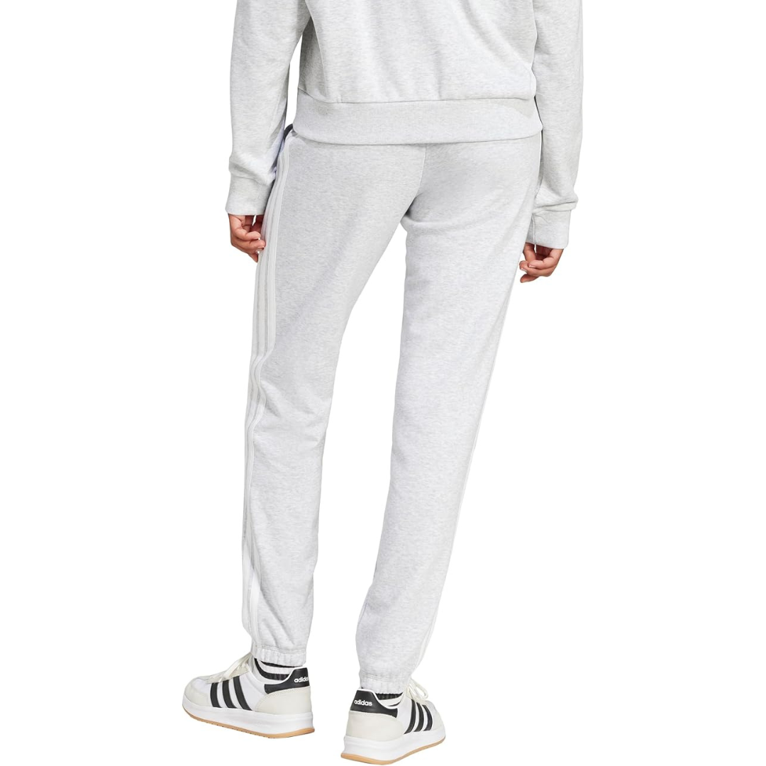 Adidas Women's Essentials 3-Stripes French Terry Cuffed Pants