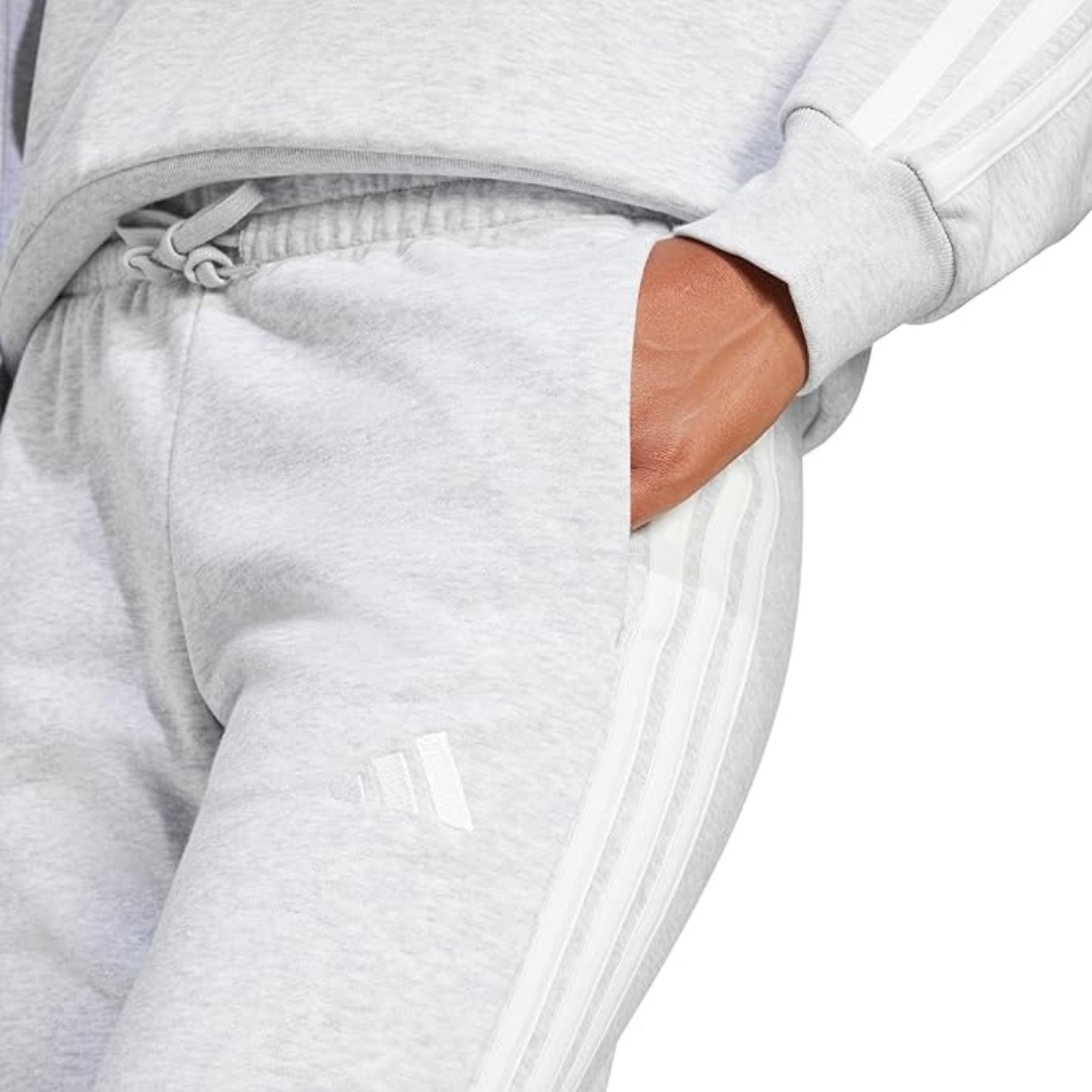 Adidas Women's Essentials 3-Stripes French Terry Cuffed Pants