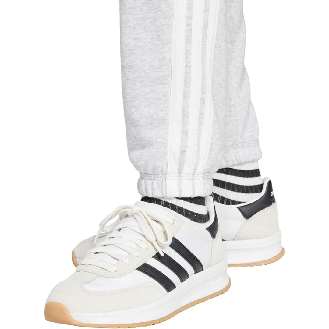 Adidas Women's Essentials 3-Stripes French Terry Cuffed Pants