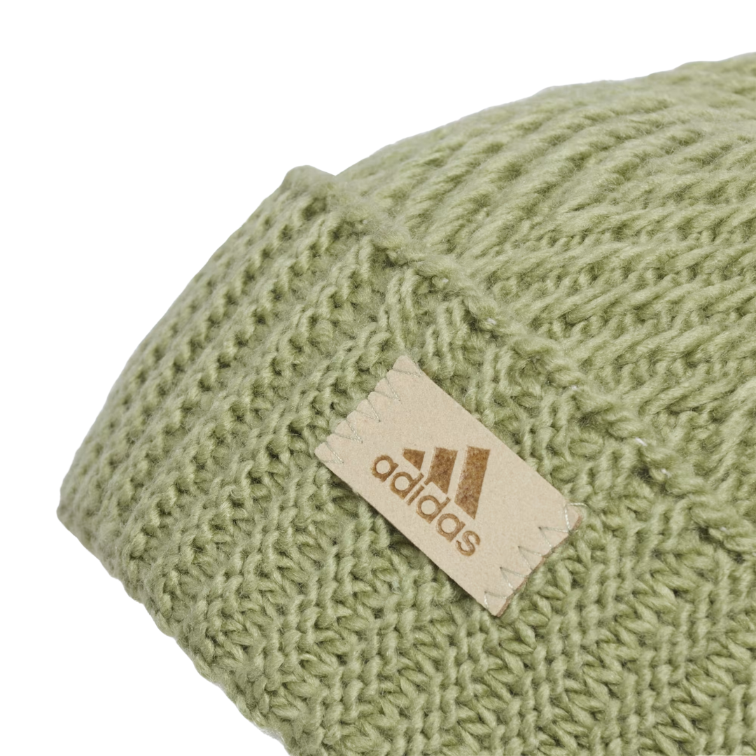 Adidas Women's Twilight Ballie Green Beanie - IV3026