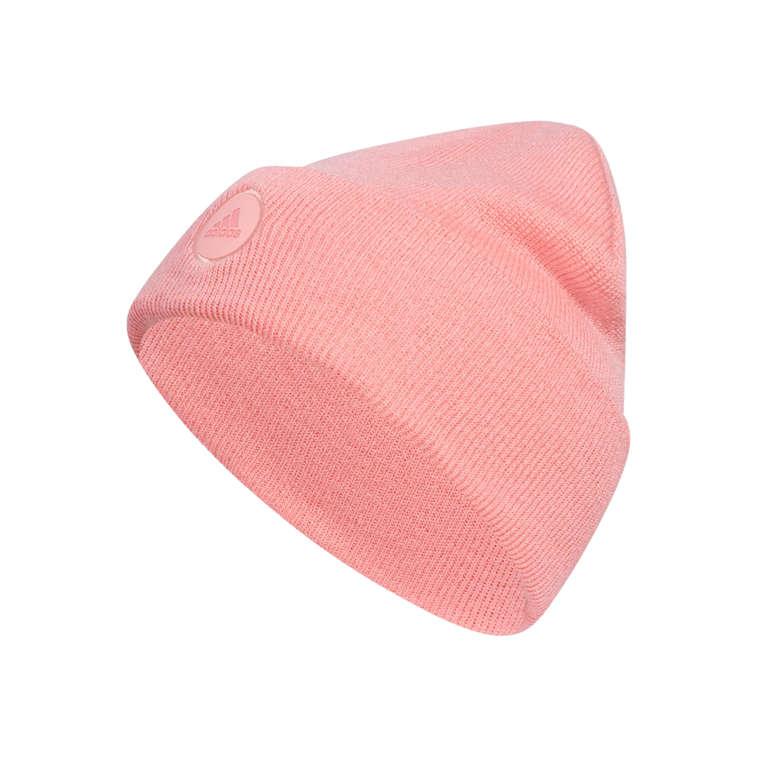 Adidas Women's Wide Cuff 2 Fold Beanie – Semi Pink Spark IV3013