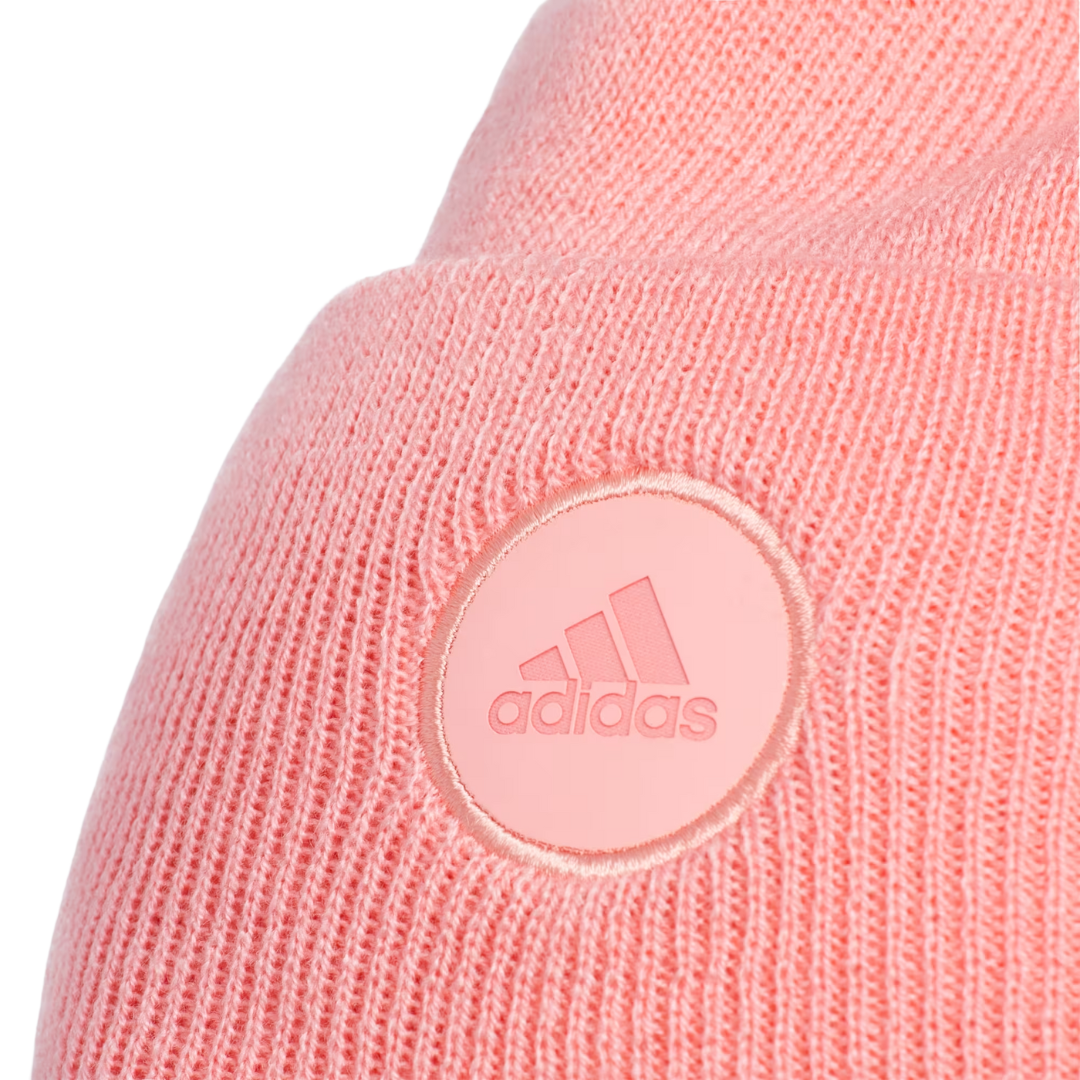 Adidas Women's Wide Cuff 2 Fold Beanie – Semi Pink Spark IV3013