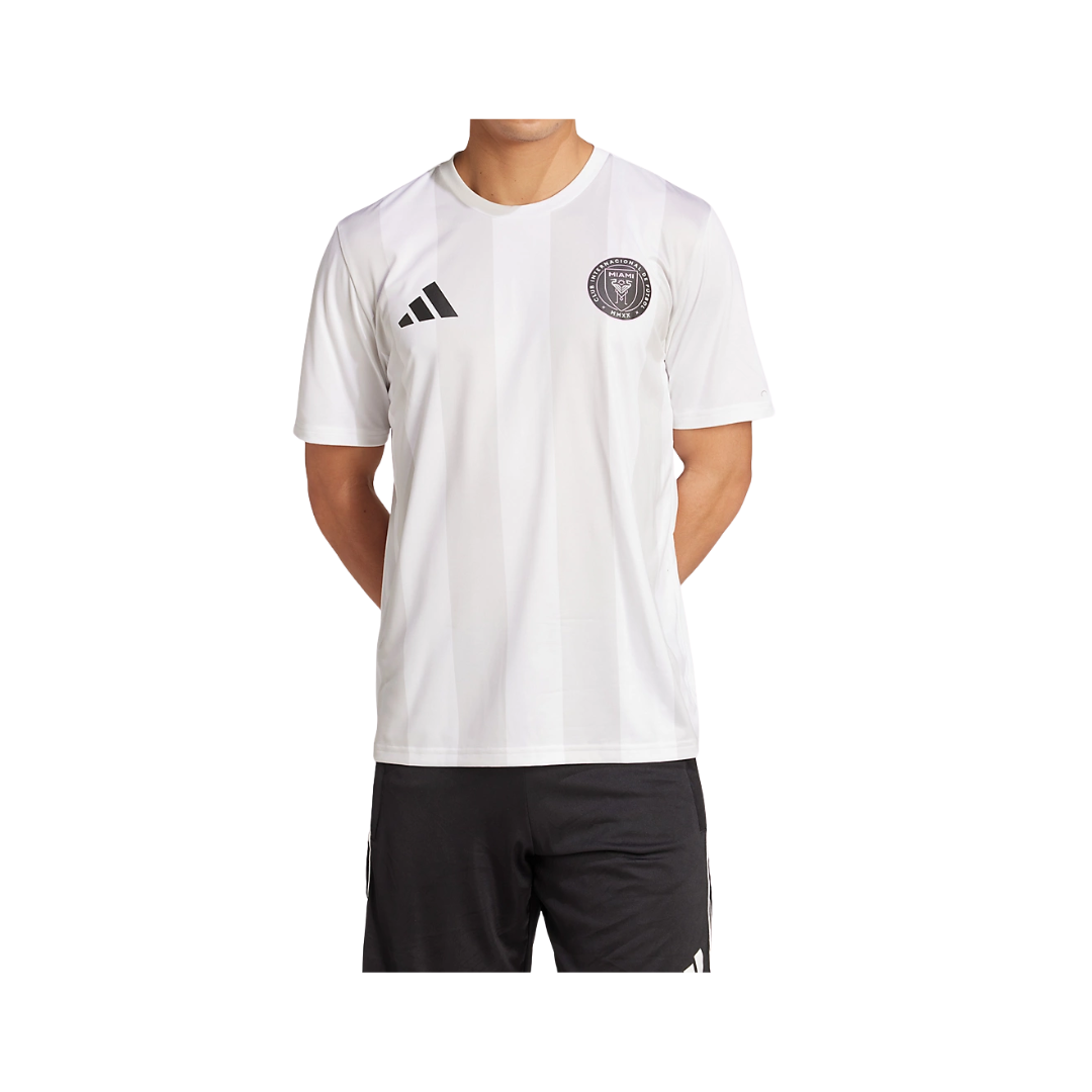 Adidas Young Kids Messi INN White Jersey – Inter Miami CF - JW4388