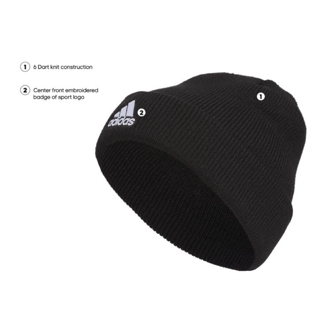 Adidas Youth Team Issue Fold Beanie – Black IQ5626