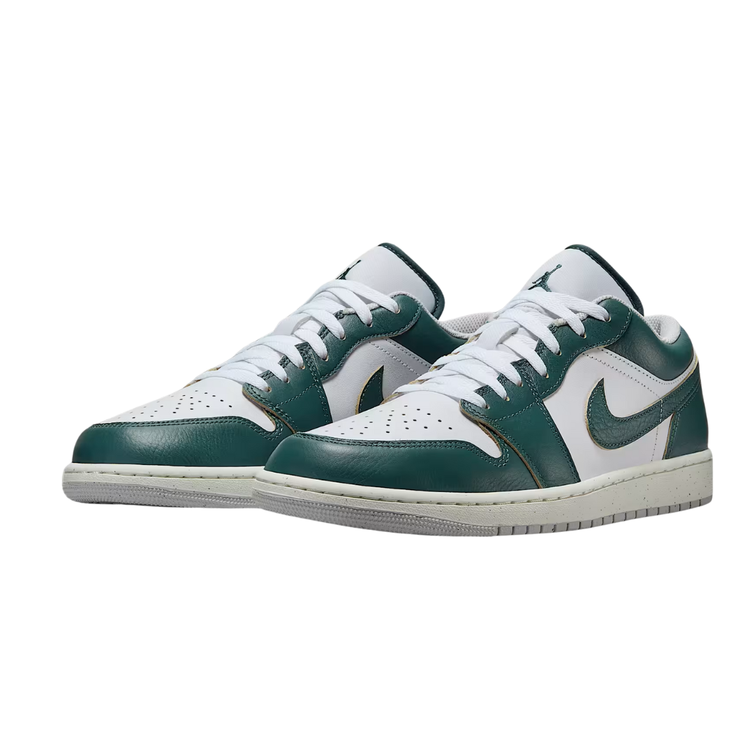Air Jordan 1 Low SE Men’s Shoes – Oxidized Green/White/Sail FQ7687-300
