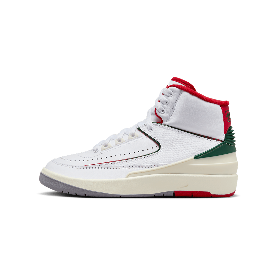 Air Jordan 2 Retro Big Kids' GS Mid Shoes – ‘Italy’ DQ8562-101