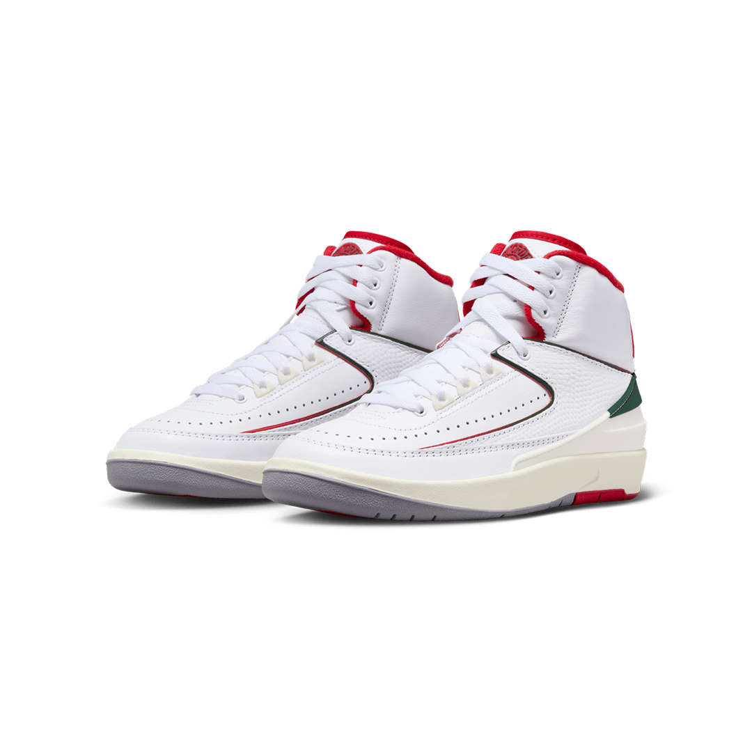 Air Jordan 2 Retro Big Kids' GS Mid Shoes – ‘Italy’ DQ8562-101