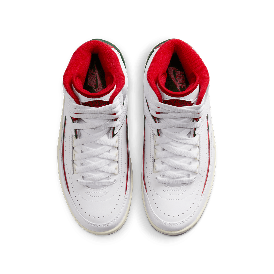 Air Jordan 2 Retro Big Kids' GS Mid Shoes – ‘Italy’ DQ8562-101